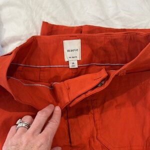 Maeve Orange Pants